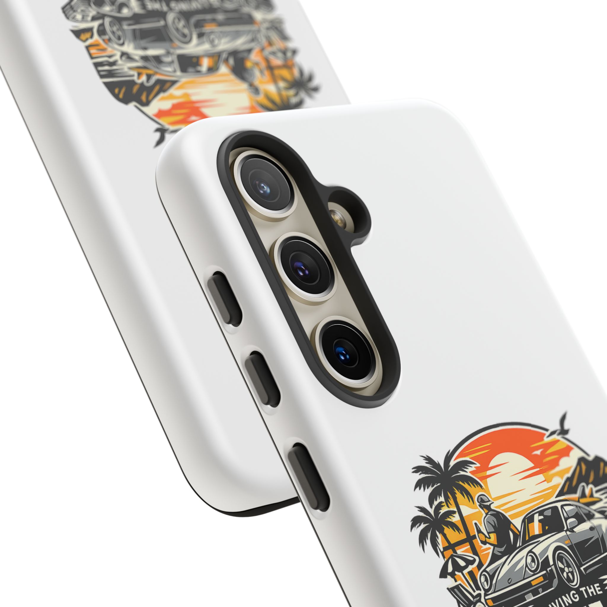 Porsche Life Phone Case — Retro Sunset Classic Car Tough Case – Bild 66