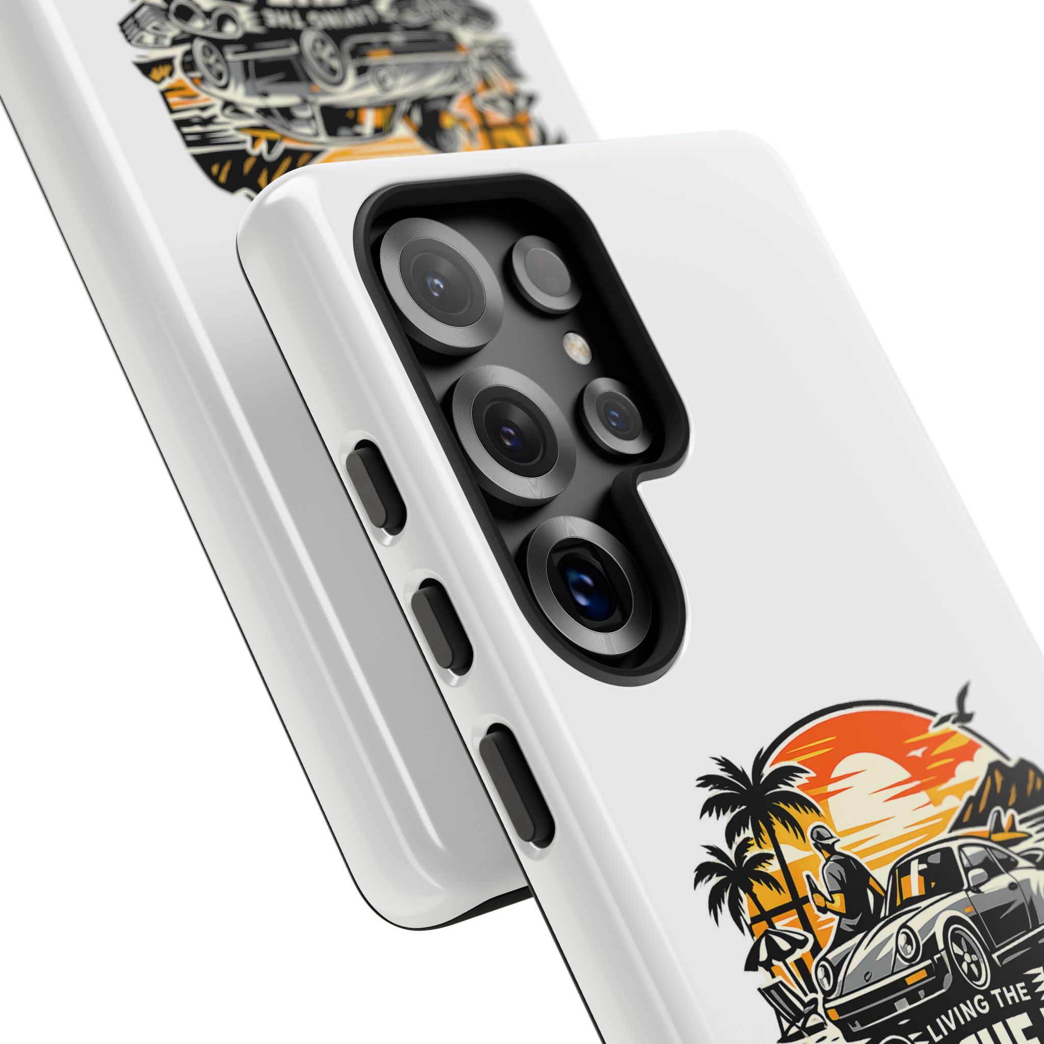 Porsche Life Phone Case — Retro Sunset Classic Car Tough Case – Bild 74