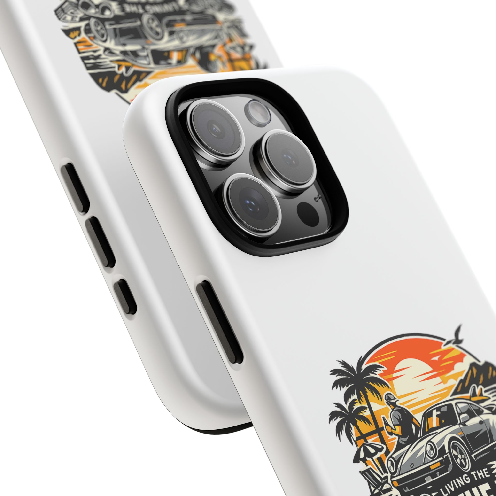 Porsche Life Phone Case — Retro Sunset Classic Car Tough Case – Bild 54
