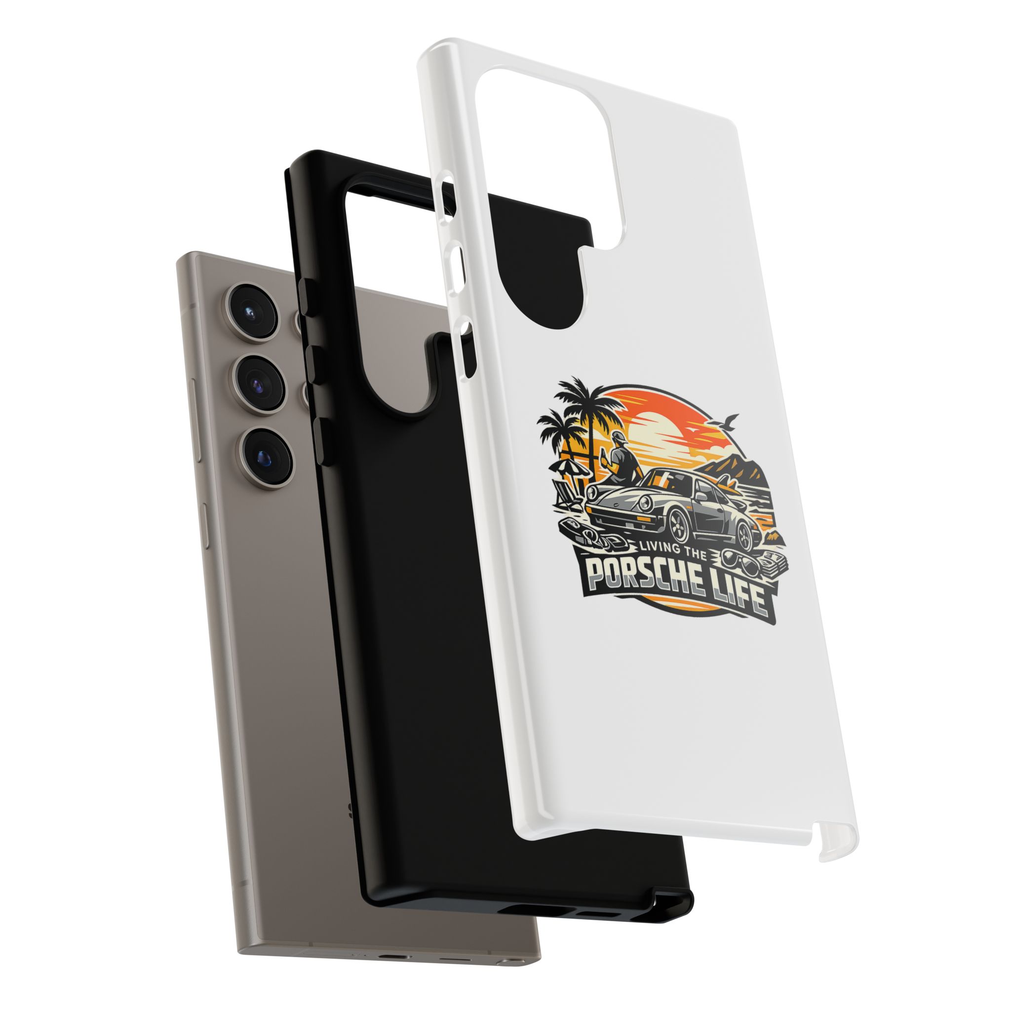 Porsche Life Phone Case — Retro Sunset Classic Car Tough Case – Bild 80