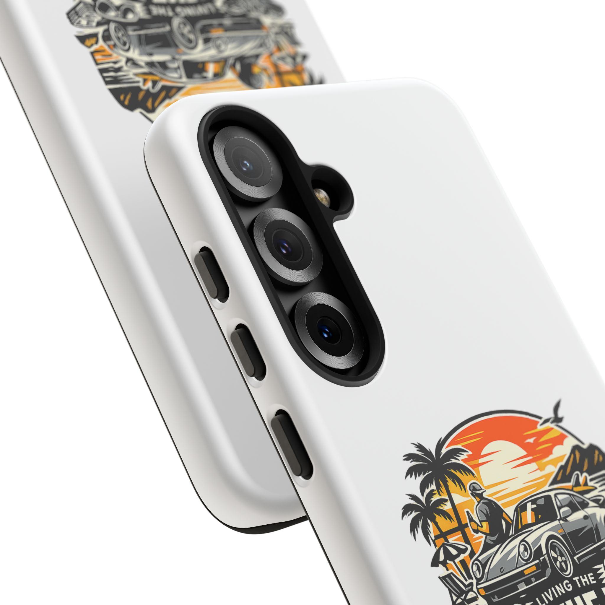 Porsche Life Phone Case — Retro Sunset Classic Car Tough Case – Bild 130