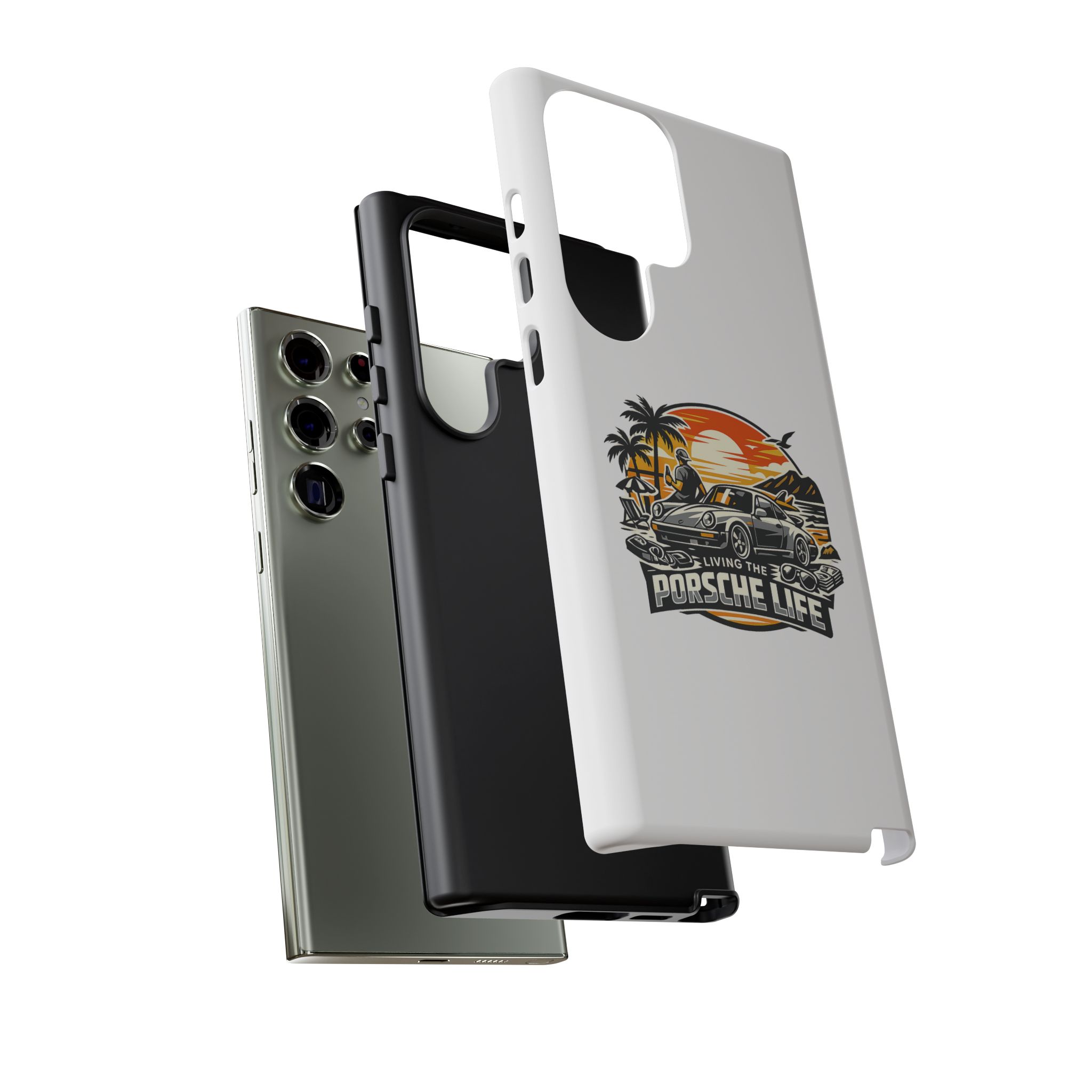 Porsche Life Phone Case — Retro Sunset Classic Car Tough Case – Bild 47