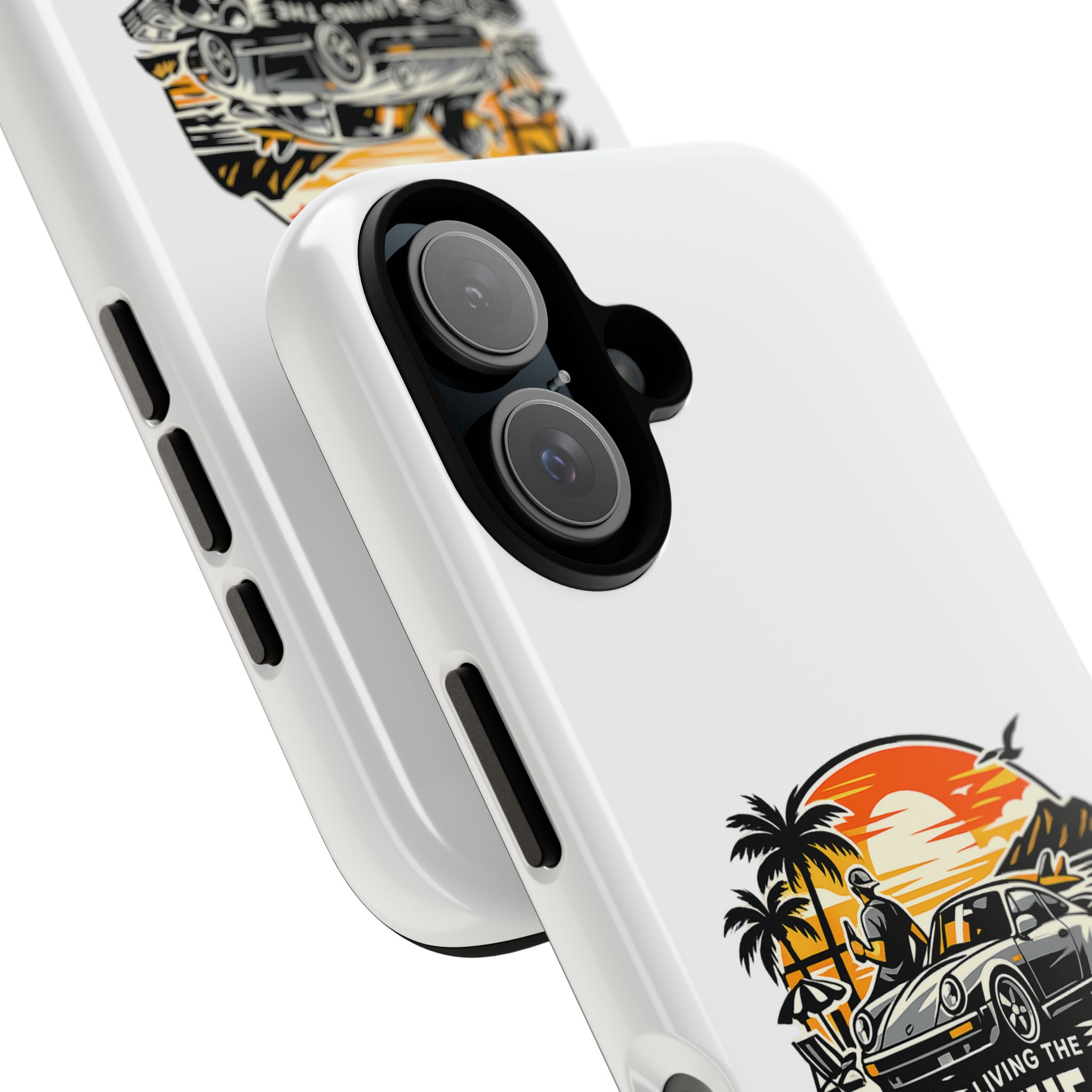 Porsche Life Phone Case — Retro Sunset Classic Car Tough Case – Bild 86