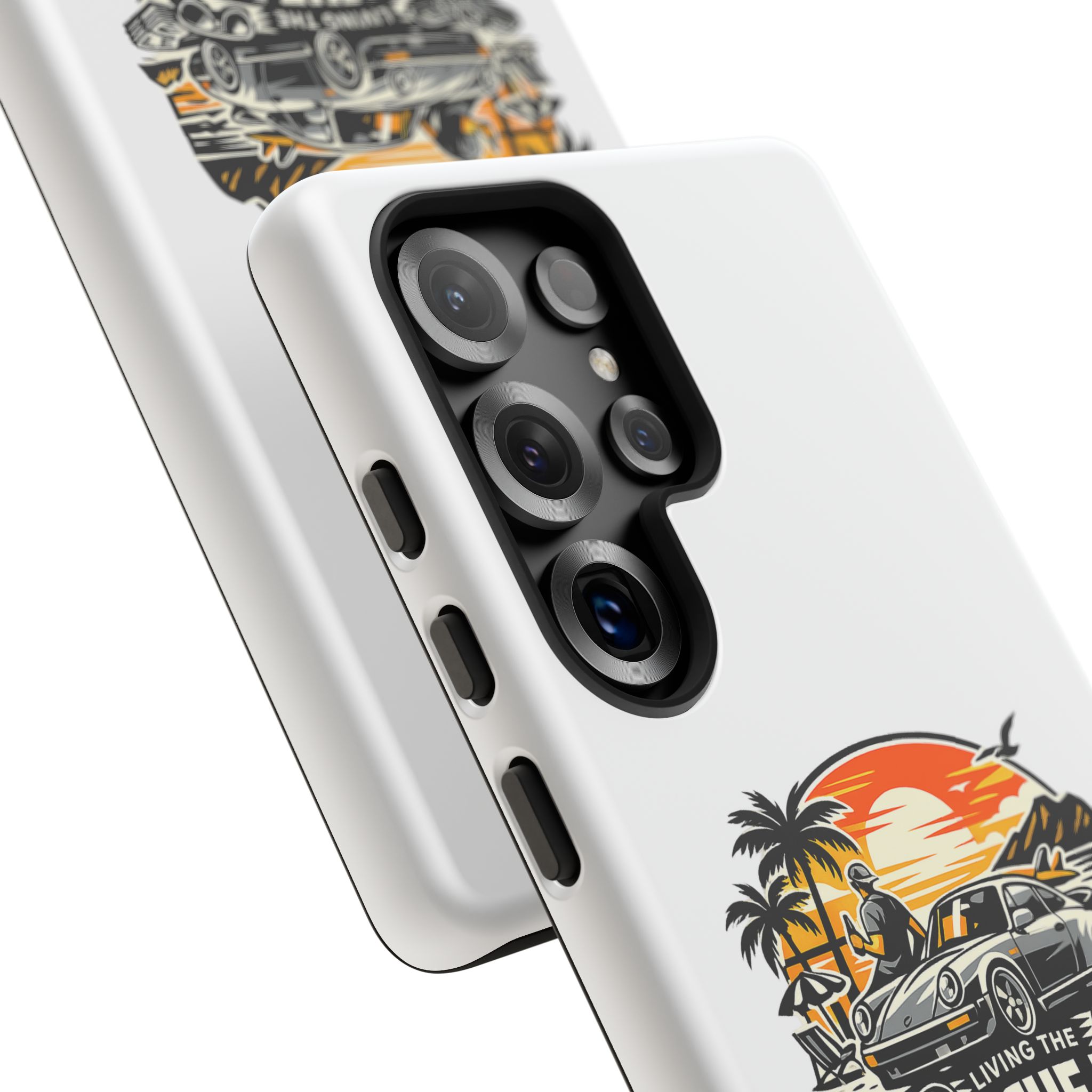 Porsche Life Phone Case — Retro Sunset Classic Car Tough Case – Bild 138