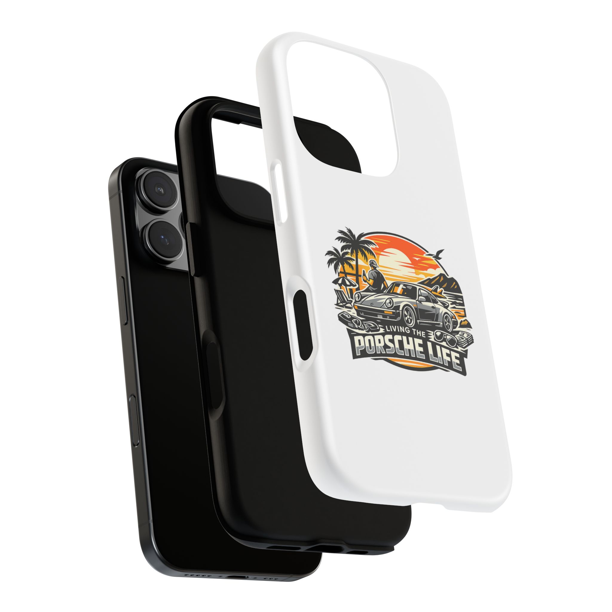 Porsche Life Phone Case — Retro Sunset Classic Car Tough Case – Bild 107