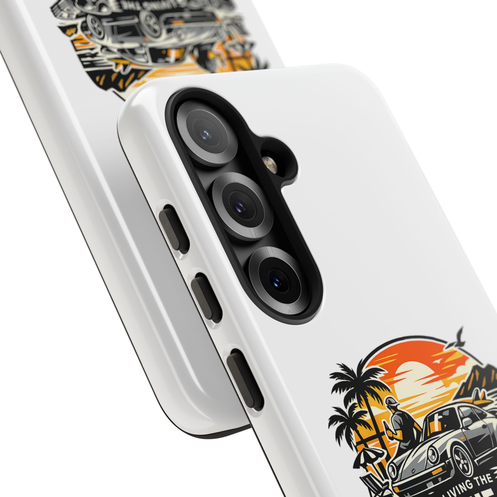 Porsche Life Phone Case — Retro Sunset Classic Car Tough Case – Bild 118