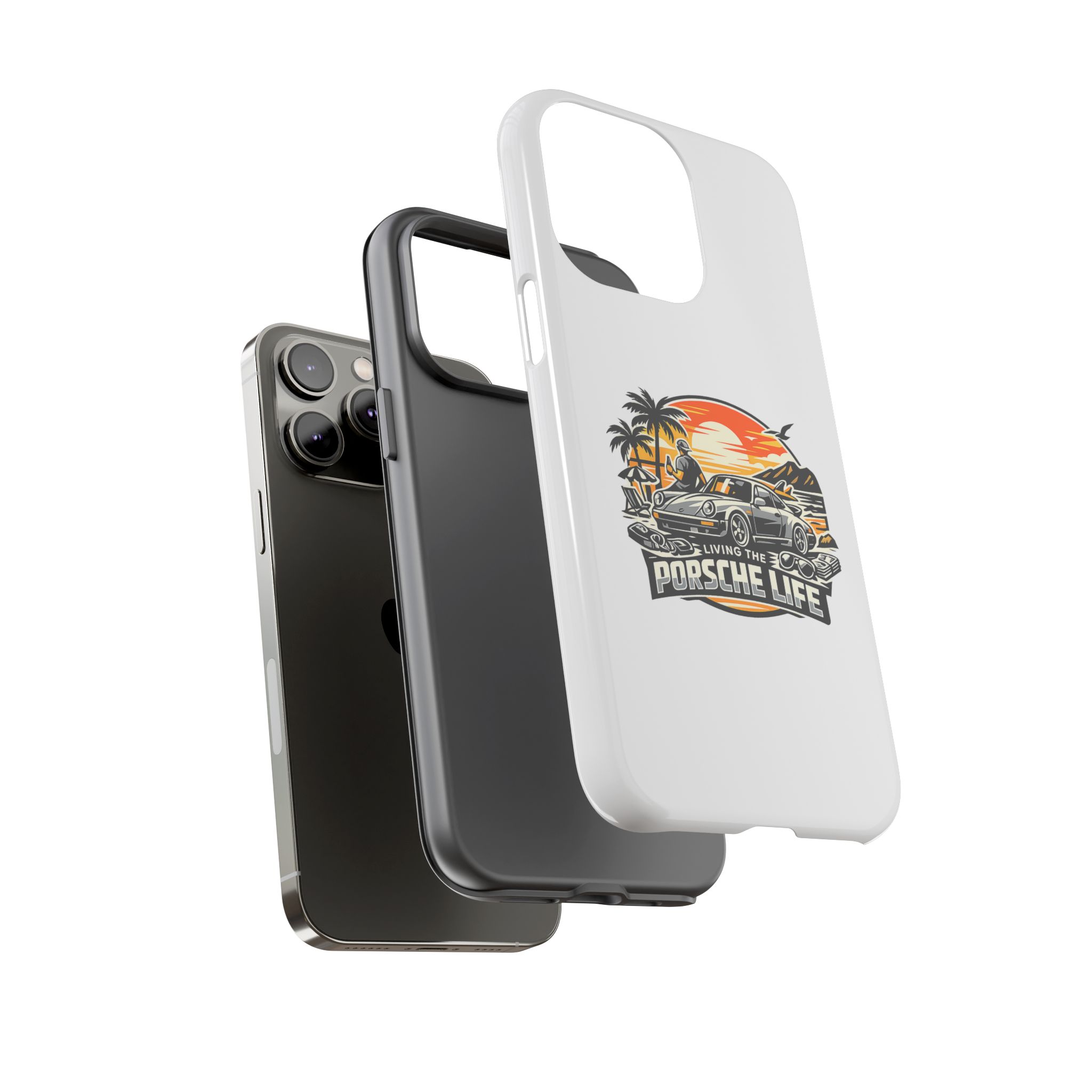 Porsche Life Phone Case — Retro Sunset Classic Car Tough Case – Bild 19
