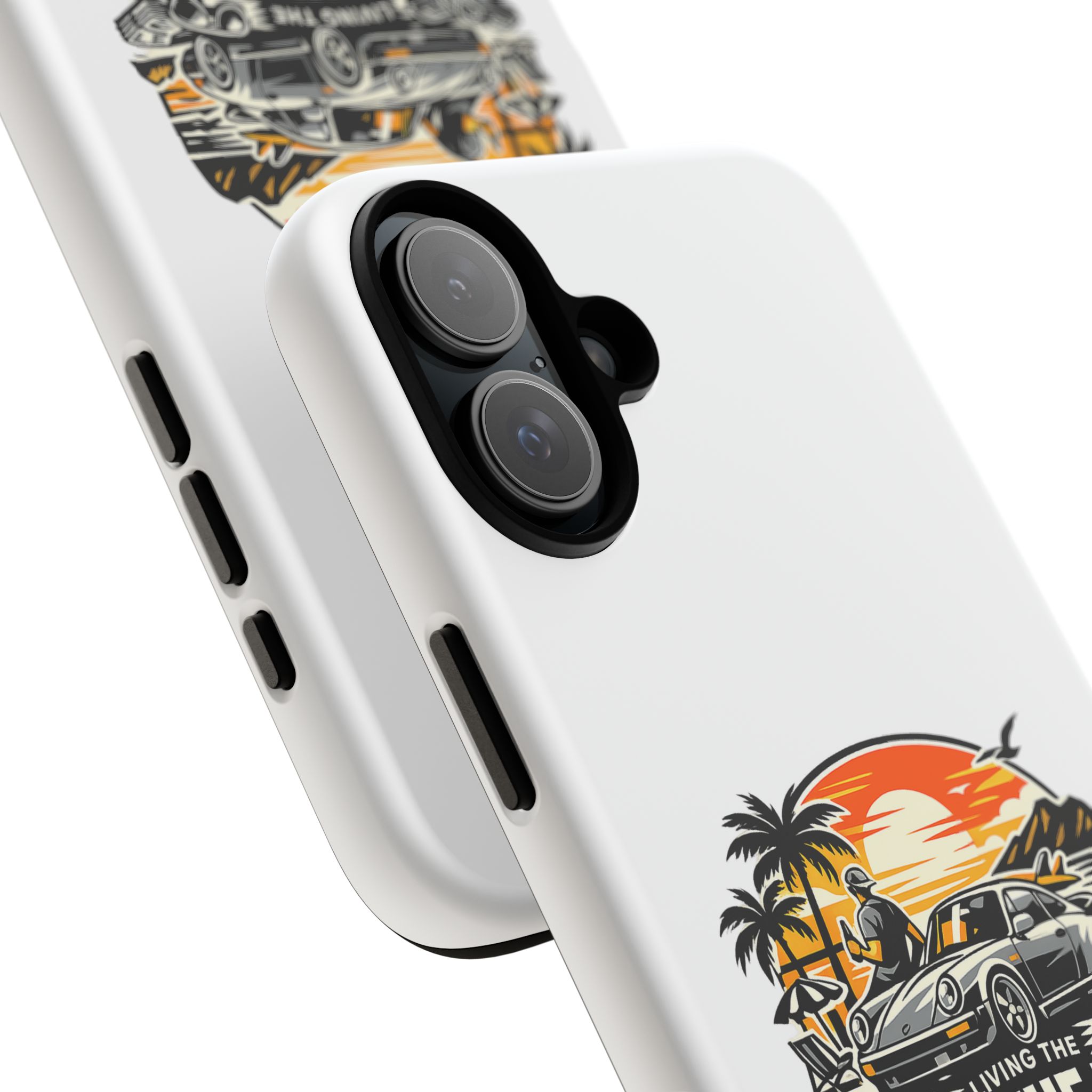 Porsche Life Phone Case — Retro Sunset Classic Car Tough Case – Bild 98