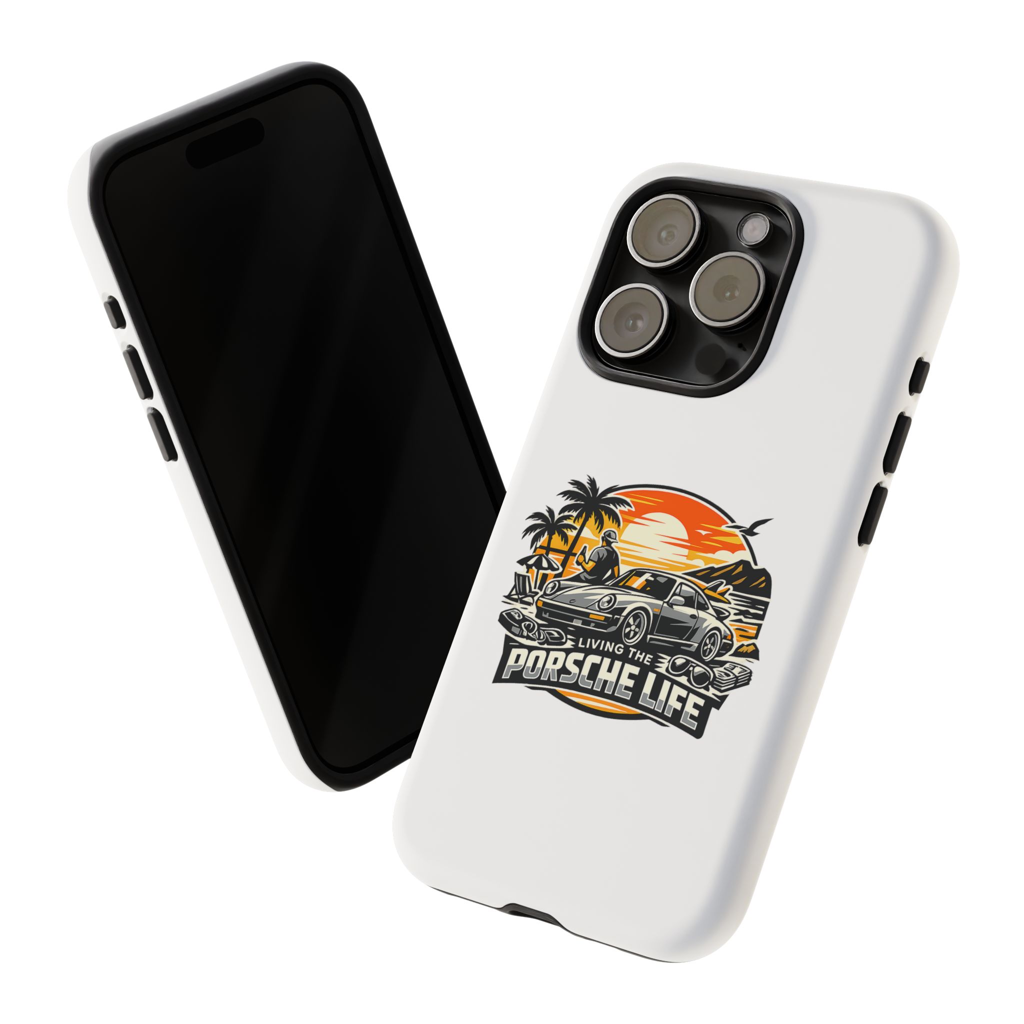Porsche Life Phone Case — Retro Sunset Classic Car Tough Case – Bild 53