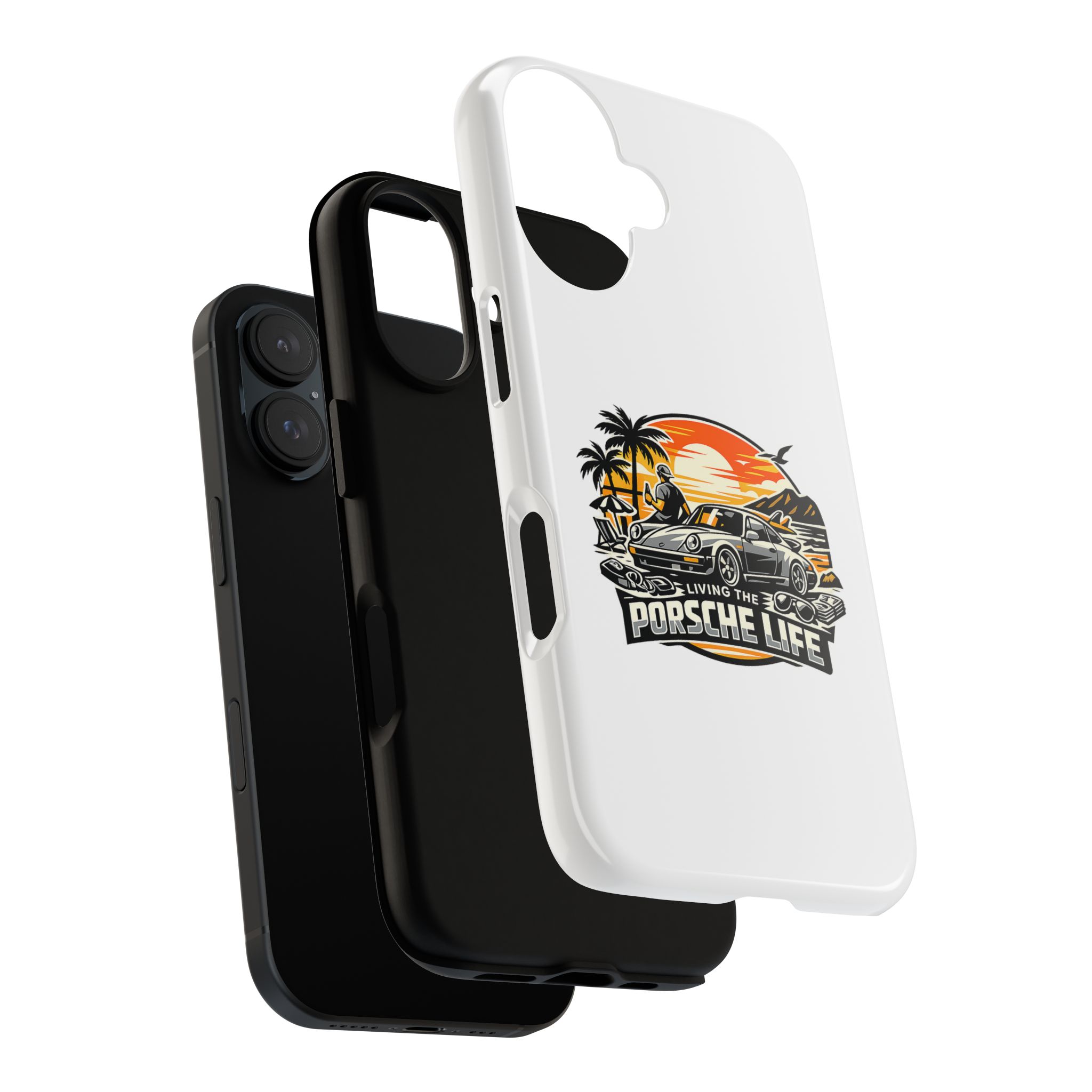 Porsche Life Phone Case — Retro Sunset Classic Car Tough Case – Bild 87