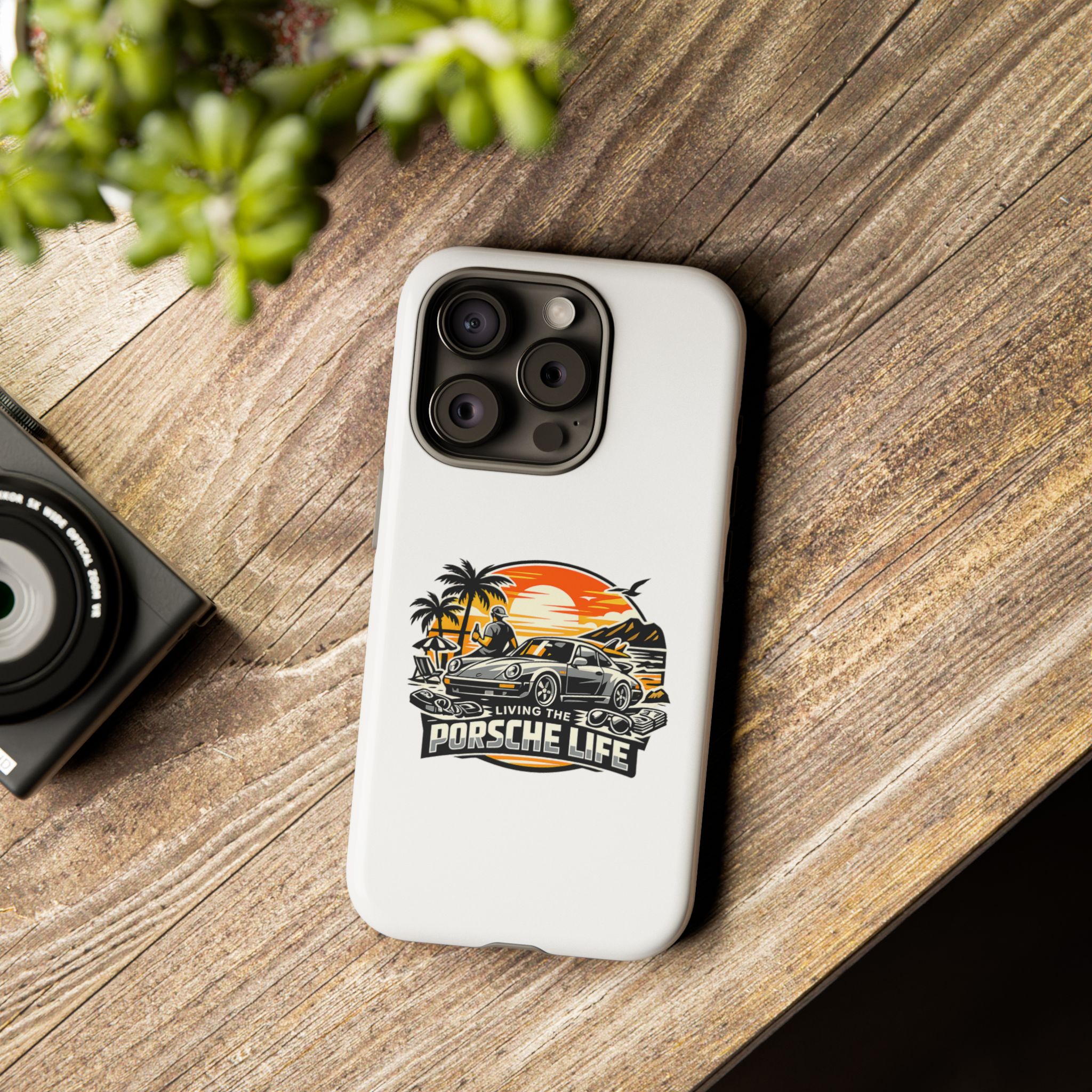 Porsche Life Phone Case — Retro Sunset Classic Car Tough Case – Bild 51