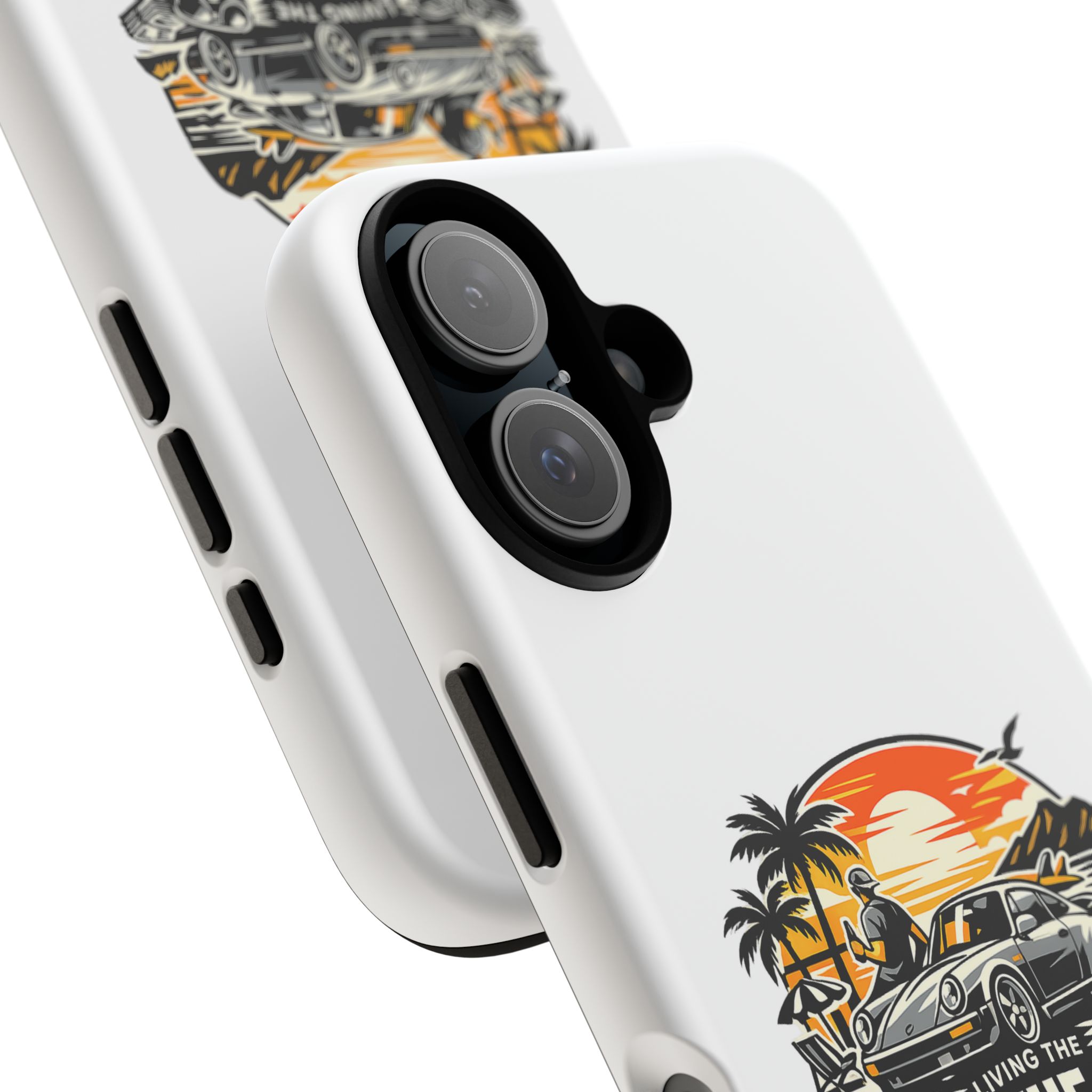 Porsche Life Phone Case — Retro Sunset Classic Car Tough Case – Bild 30